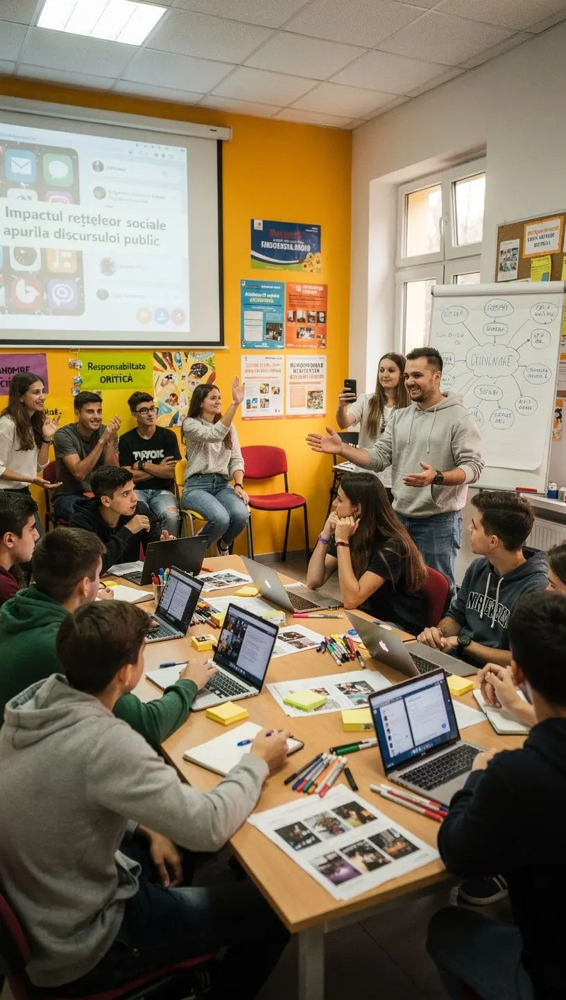 Team strategy meeting